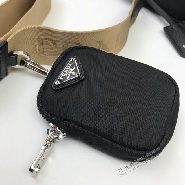 prada女包 普拉達2020新款nylon Hobo手拎包 時尚百搭 prada腋下包 1BH204 Prada單肩斜挎包  pyd2379